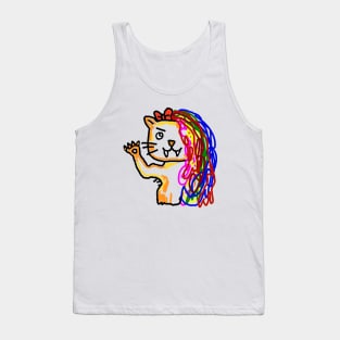 New Style Hair Mr.Lion Tank Top